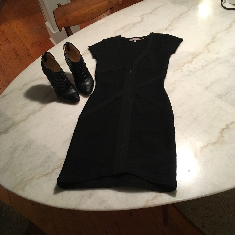 Stretta Bandage dress, XS, Black